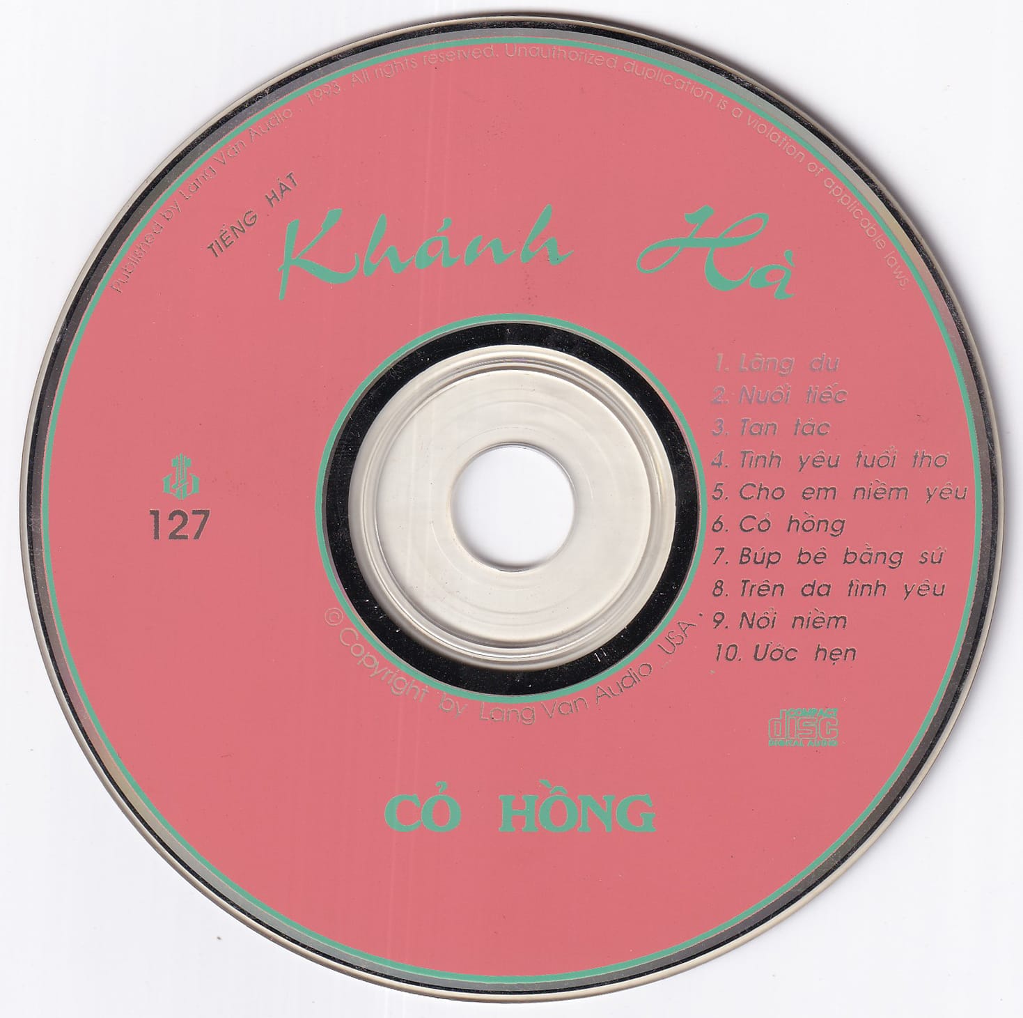 CỎ HỒNG (CHO EM NIỀM YÊU) - LÀNG VĂN CD127 - KHÁNH HÀ (JVC) - Ảnh 3
