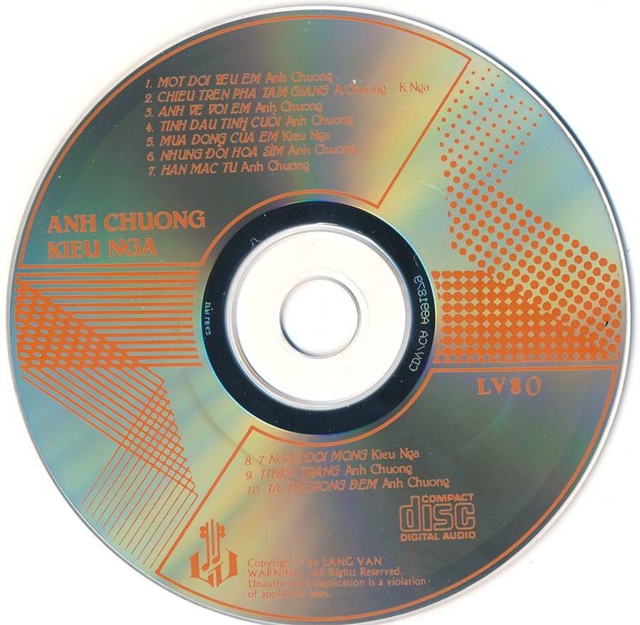NHỮNG TÌNH KHÚC TRẦN THIỆN THANH - LÀNG VĂN CD80 - KIỀU NGA & ANH CHƯƠNG - Ảnh 3