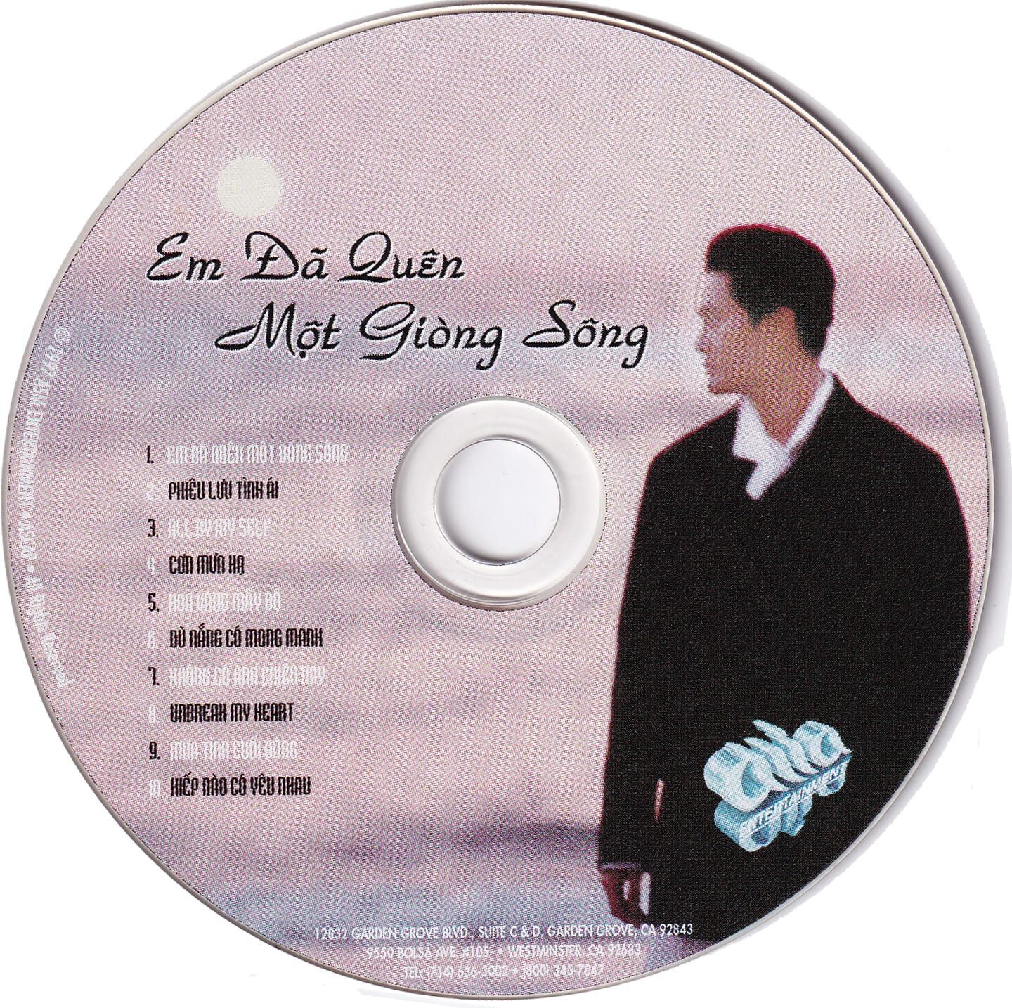 EM ĐÃ QUÊN MỘT DÒNG SÔNG - LÂM NHẬT TIẾN - ASIA CD94 - Ảnh 3