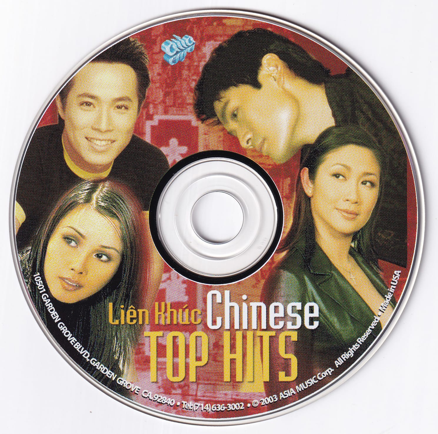LIÊN KHÚC CHINESE TOP HITS - ASIA CD195 - Ảnh 3