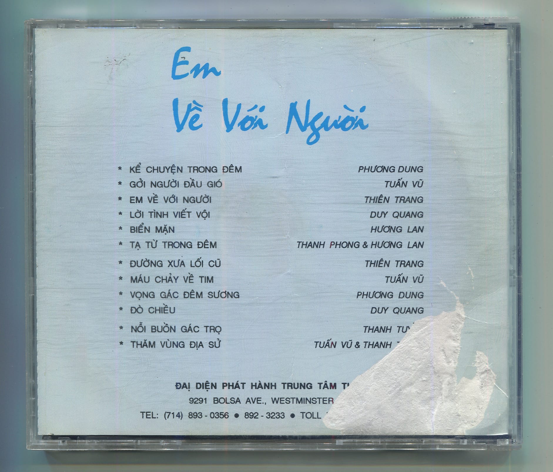 EM VỀ VỚI NGƯỜI - MAI KHANH CD3 - Ảnh 2