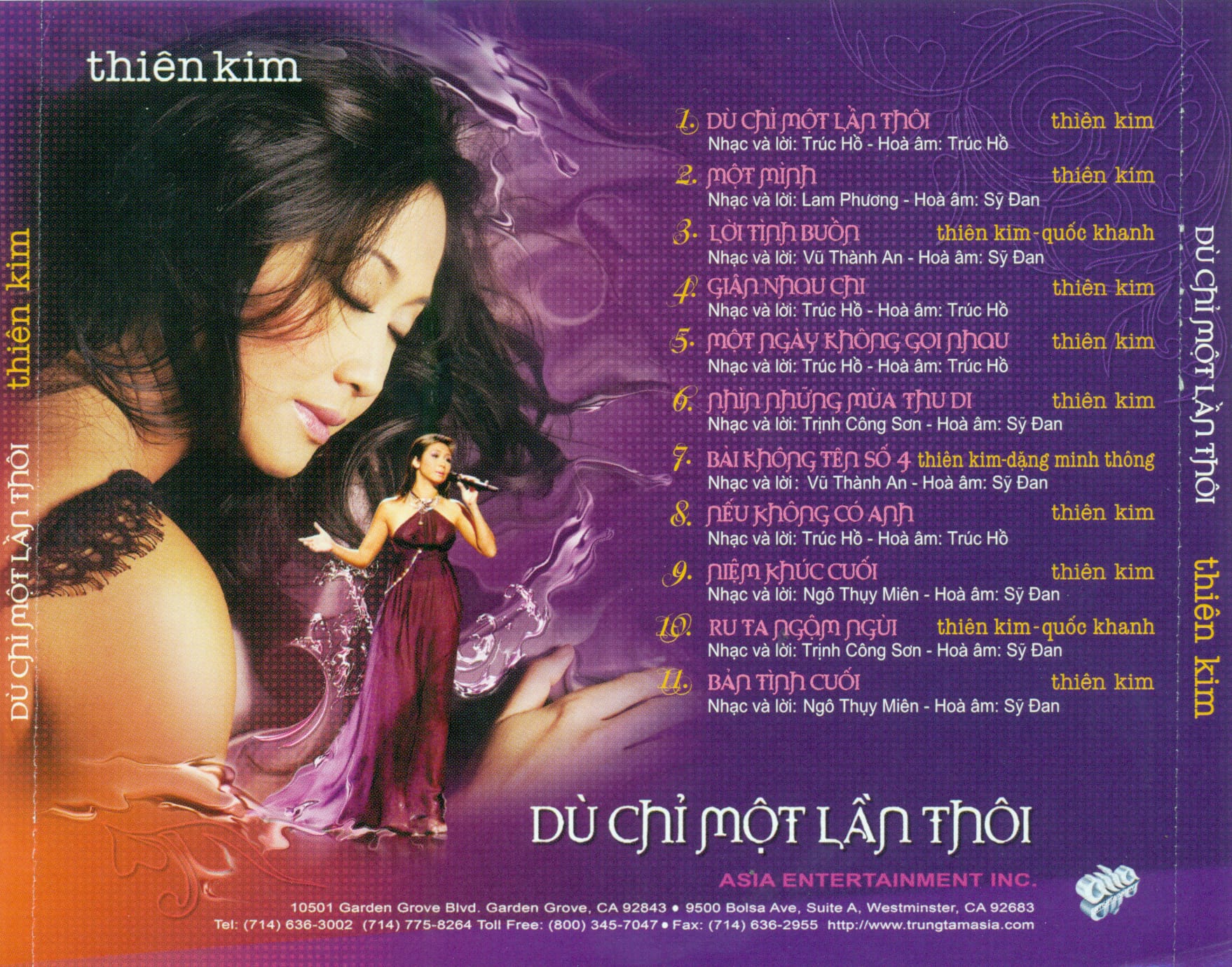 DÙ CHỈ MỘT LẦN THÔI - THIÊN KIM - ASIA CDCS15 - Ảnh 2