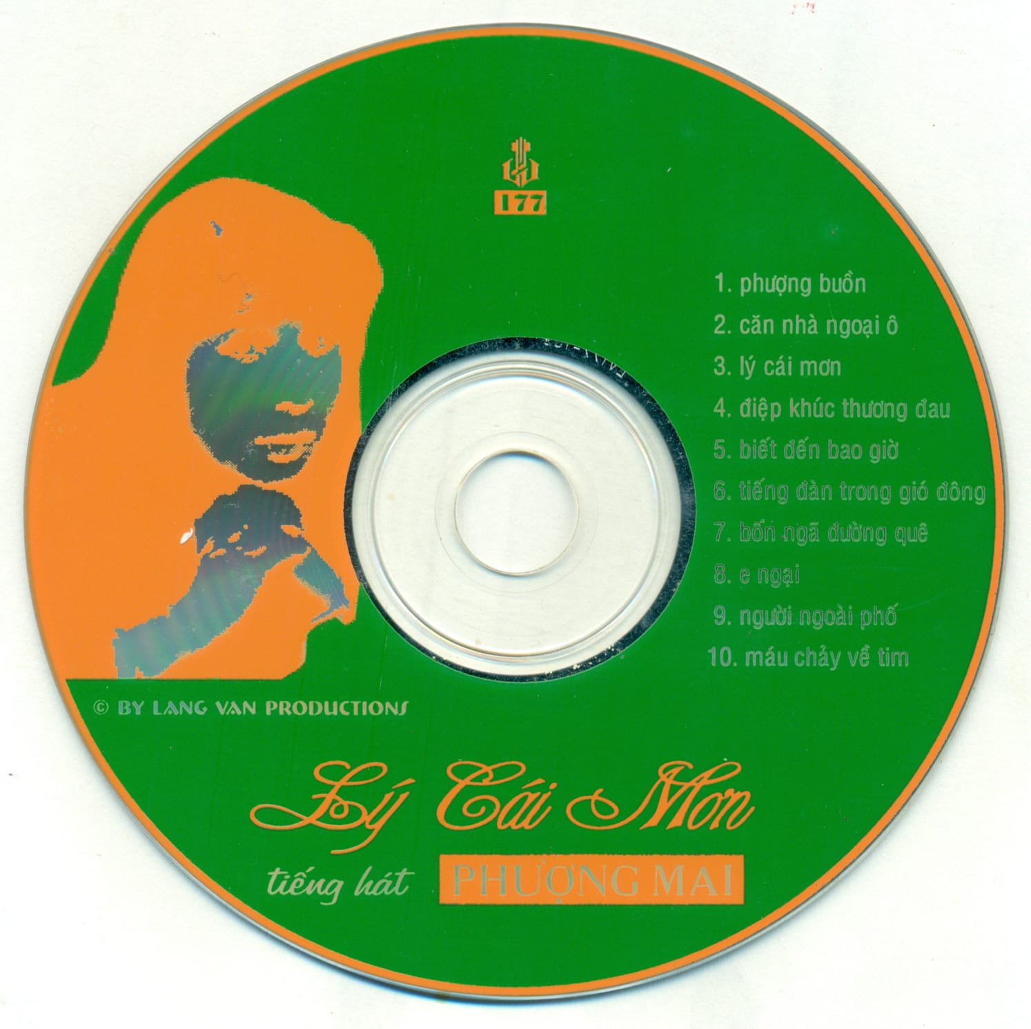 LÝ CÁI MƠN - PHƯỢNG MAI - LÀNG VĂN CD177 (KHẮC) - Ảnh 3
