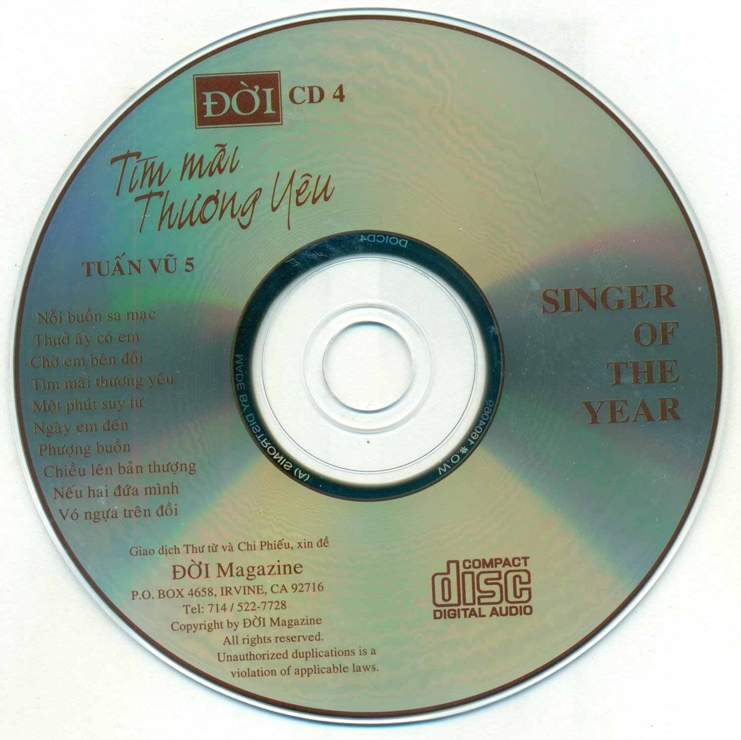 TÌM MÃI THƯƠNG YÊU - TUẤN VŨ - ĐỜI CD4 - Ảnh 3