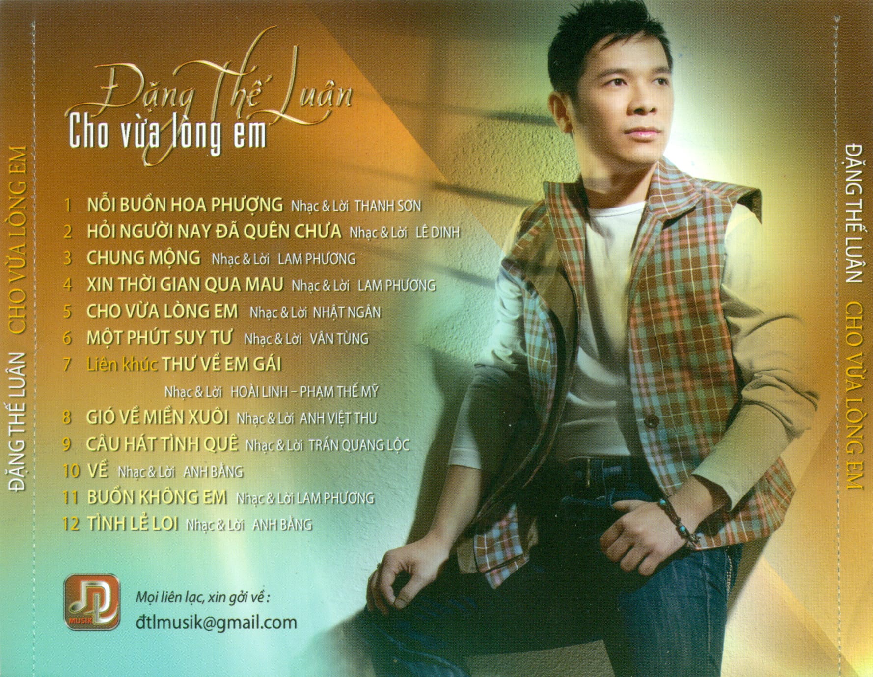 CHO VỪA LÒNG EM - ĐẶNG THẾ LUÂN - Ảnh 2