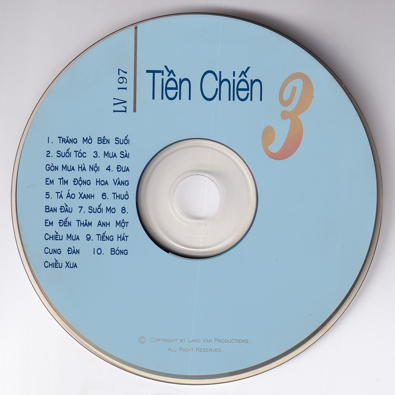 TIỀN CHIẾN 3 - LÀNG VĂN CD197 (MFJ) - Ảnh 3