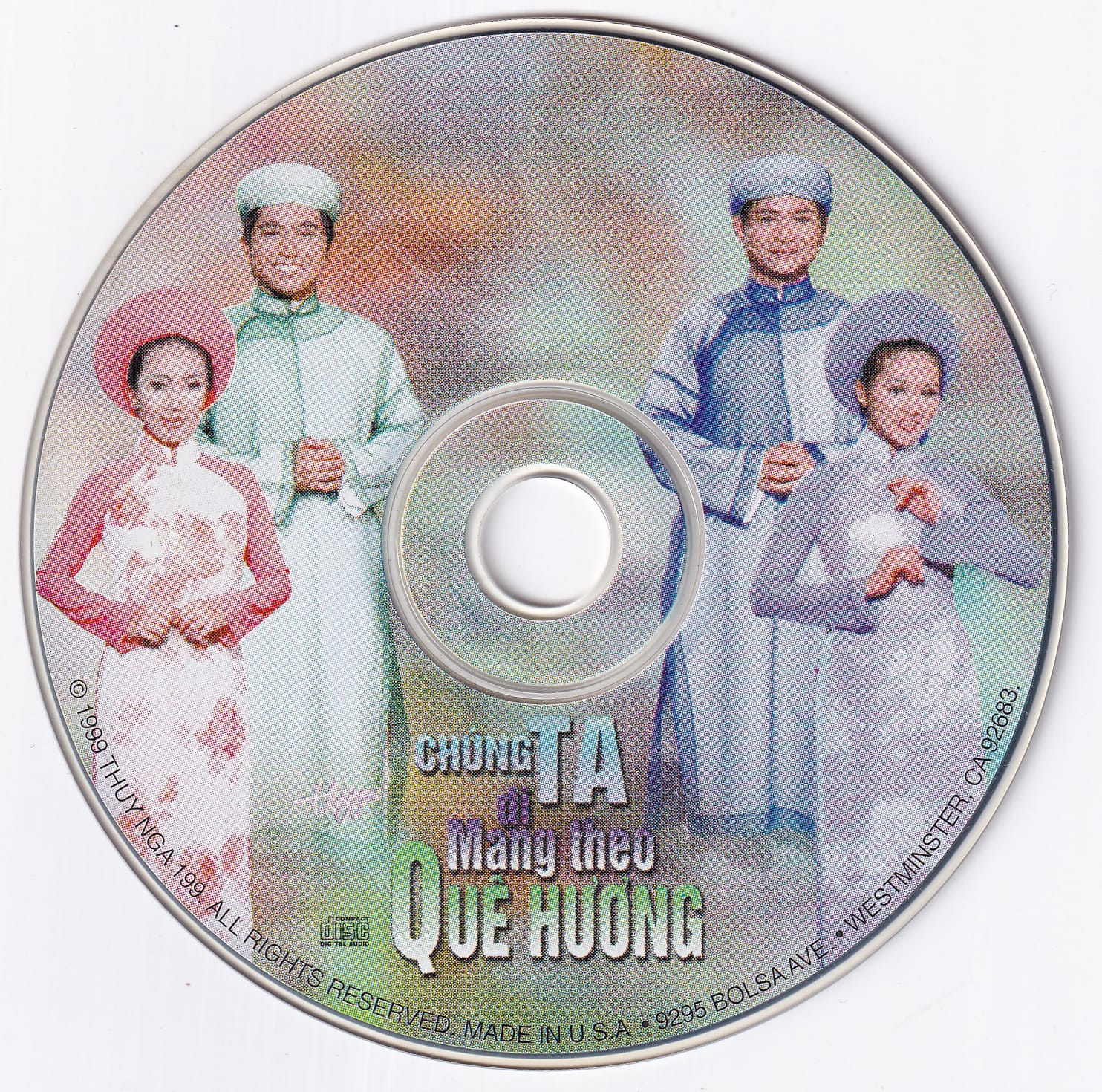 CHÚNG TA RA ĐI MANG THEO QUÊ HƯƠNG 1 - THUÝ NGA CD199 - Ảnh 3