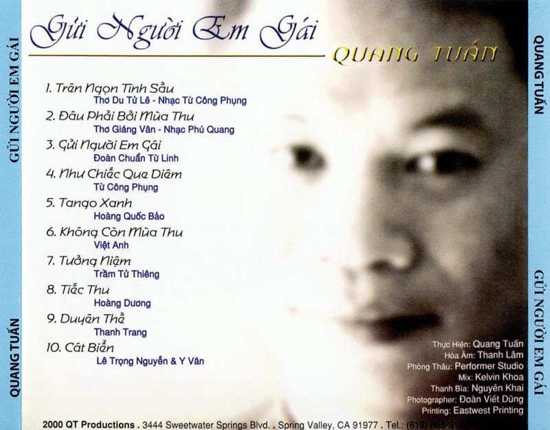 QUANG TUẤN - GỬI NGƯỜI EM GÁI - Ảnh 2