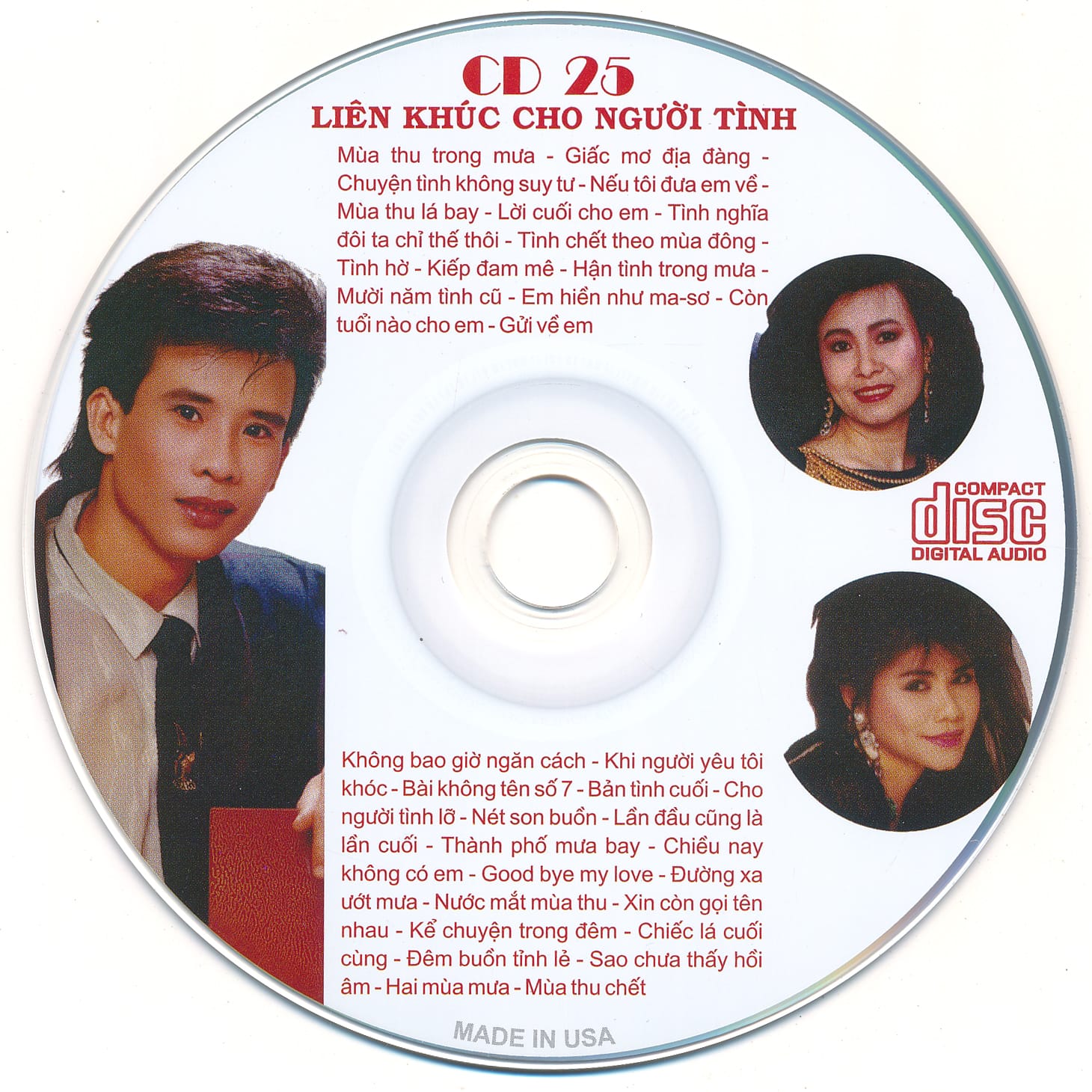 LIÊN KHÚC CHO NGƯỜI TÌNH - ASIA CD25 - Ảnh 3