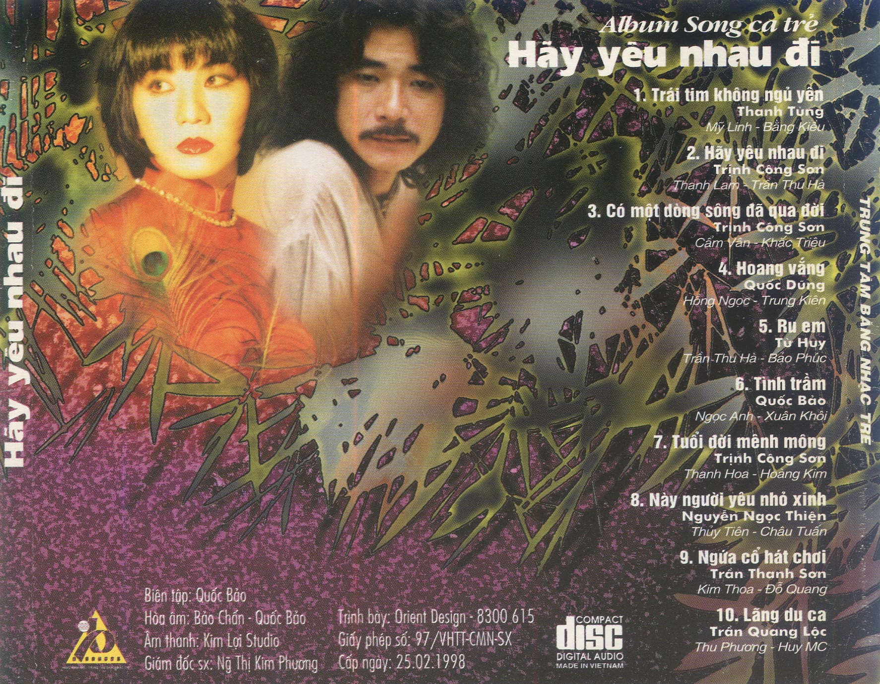 HÃY YÊU NHAU ĐI - TRUNG TÂM BĂNG NHẠC TRẺ - Ảnh 2