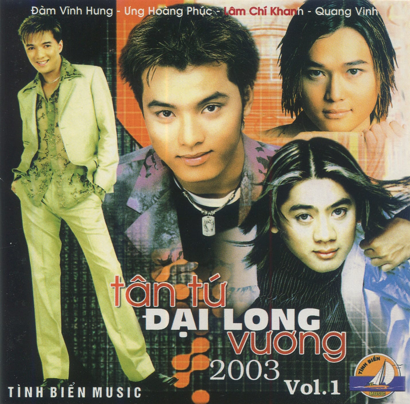 TÂN TỨ ĐẠI LONG VƯƠNG 2003 - TÌNH BIỂN CD01
